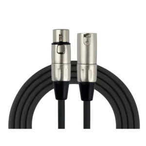 Cable Kirlin XLR 10m MPC-280-10 Serie C Profesional con conectores metálicos y blindaje 90%