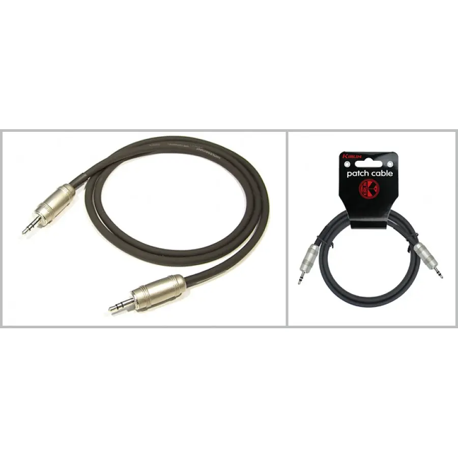 Cable Miniplug-Miniplug 1M de alta calidad Kirlin