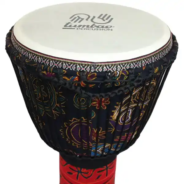 Djembe de 12 pulgadas en ABS con cuerdas ajustables para sonido personalizado