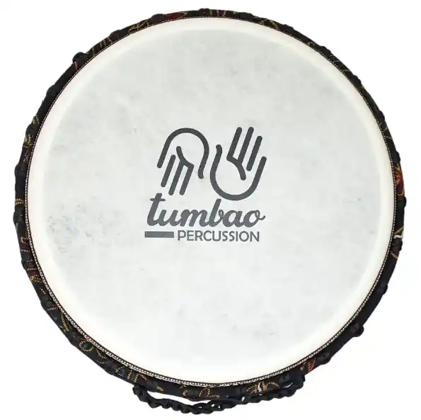 Djembe de 12 pulgadas en ABS con cuerdas ajustables para sonido personalizado