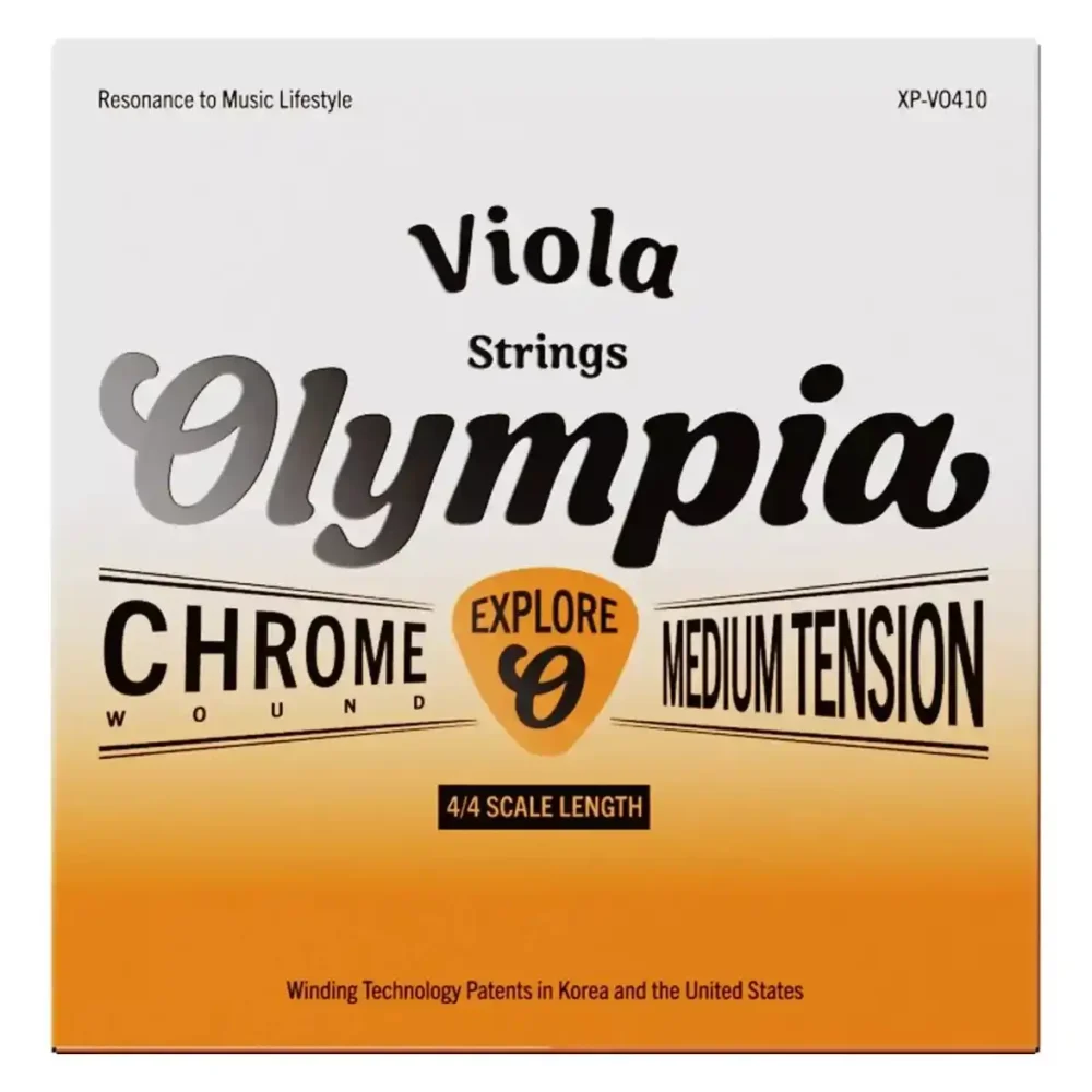 Set cuerdas viola Olympia 4/4 cuerdas económicas tensión media