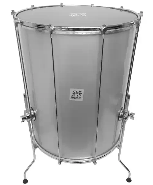 Surdo TP1824 de 18x24 pulgadas en aluminio con patas ajustables, disponible en EntreMúsicos, Santiago Centro