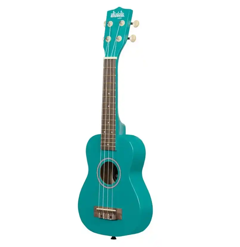 Ukelele Soprano Kala Lochness, diseño único y divertido, ideal para principiantes. Incluye bolso