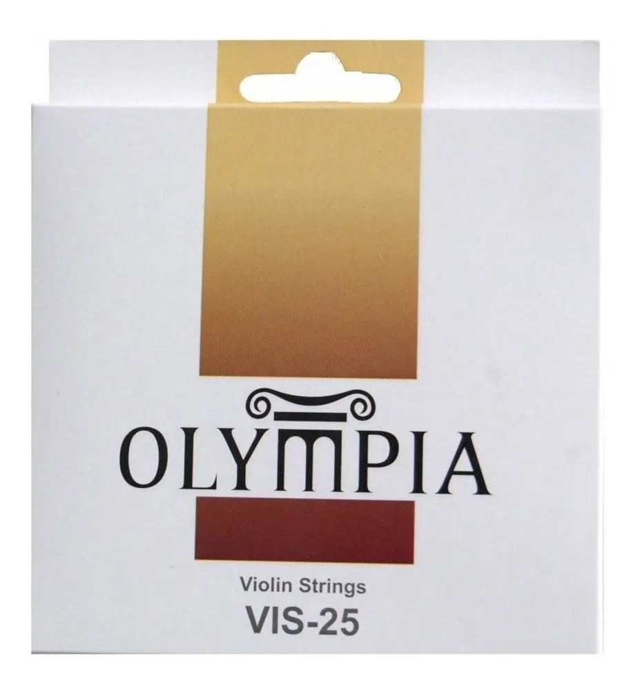 Set de cuerdas para violín 4/4 entorchado en plata