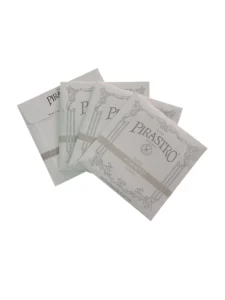 Cuerdas Pirastro Piranito para violín 4/4, acero y entorchado de aluminio y cromo, sonido brillante y duradero