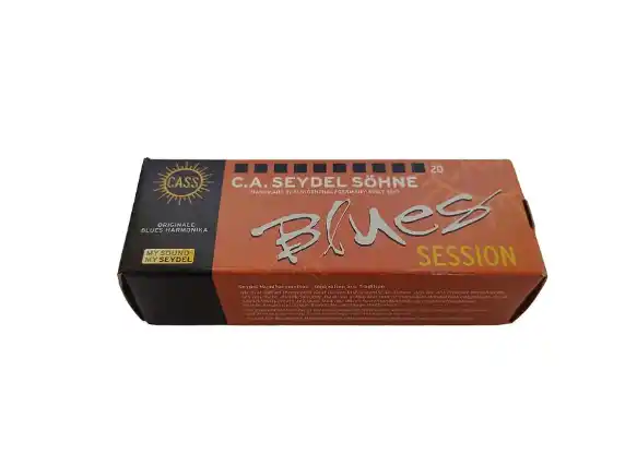 Armónica Seydel Blues Session Steel en escala Low D con lengüetas de acero inoxidable