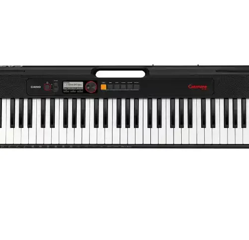 Teclado Casio CT-S195C2 con 61 teclas sensibles, generador AiX y diseño compacto.