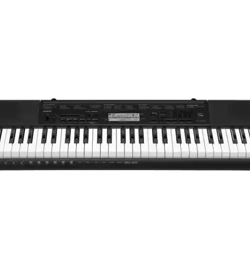 Teclado Casio CTK-3500 con 61 teclas sensibles, 400 tonos y compatibilidad MIDI.