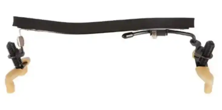 Soporte de Violín Wolf Forte Secondo 4/4 - 3/4, ergonómico y ajustable para comodidad del músico.