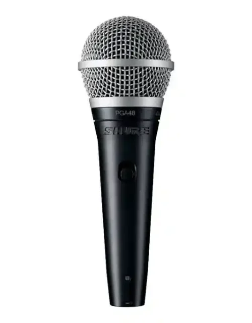Micrófono dinámico Shure PGA48-XLR para voces y karaoke