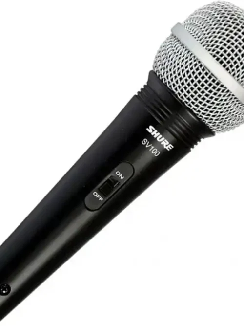 Micrófono dinámico Shure SV100 para voces y presentaciones en vivo