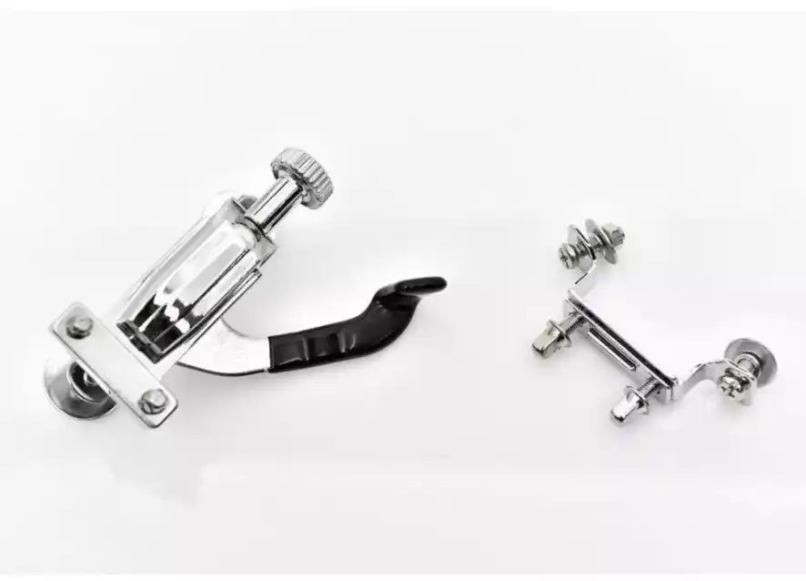 Tira bordona cromada modelo YWS-93 con pernos para redoblante