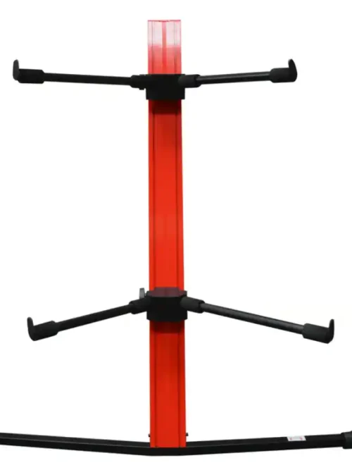 Atril para teclado de 2 niveles RMX KS-72 en color rojo