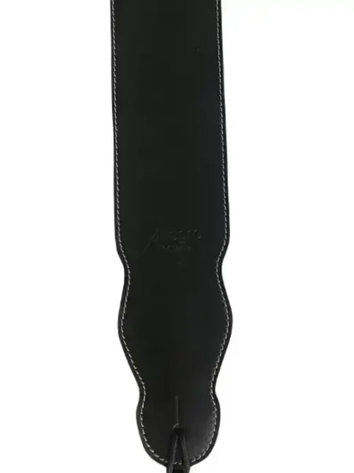 Correa Allegro ALL-LG-BK1121 ajustable de cuero para guitarra o bajo.