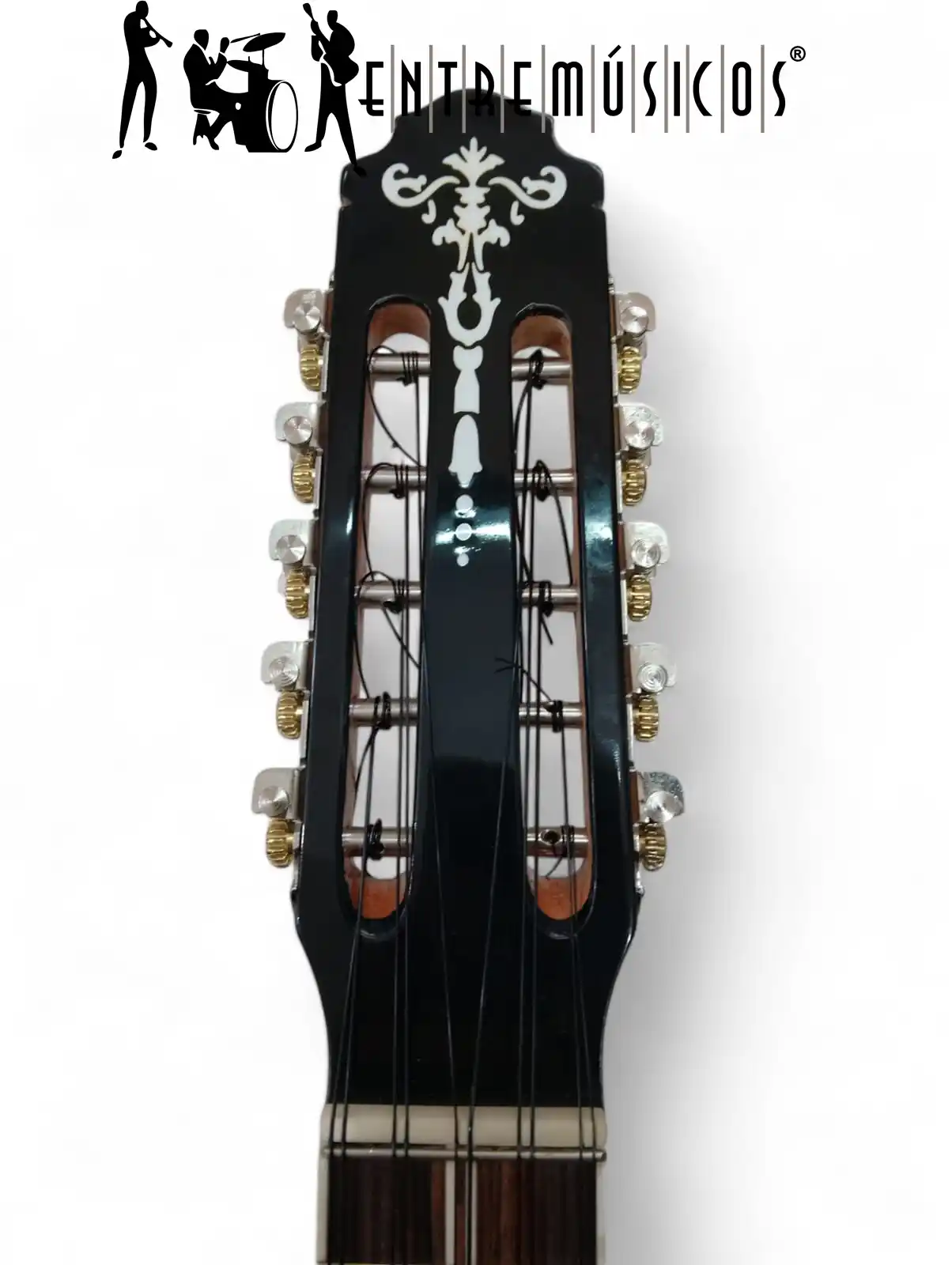 Charango electroacústico Pedro Quispe con funda, ideal para música andina y amplificaciones