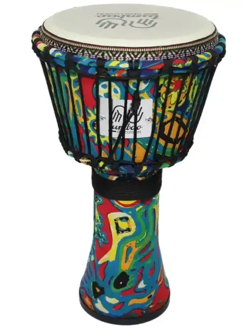 Djembe infantil 8 pulgadas con cuerdas ajustables y funda | Tienda de instrumentos musicales.