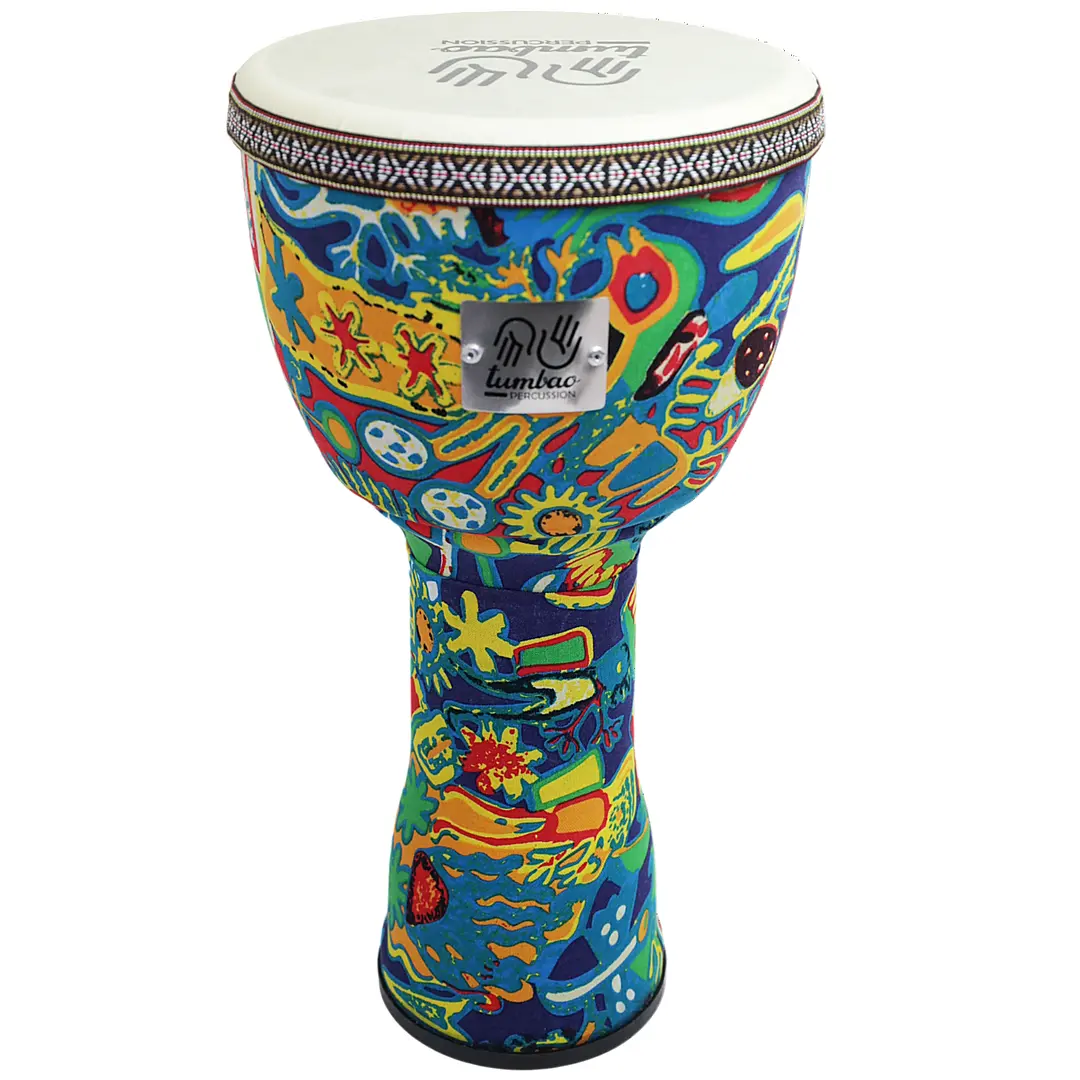 Djembe 10 pulgadas con tela no ajustable | Tienda de instrumentos musicales.