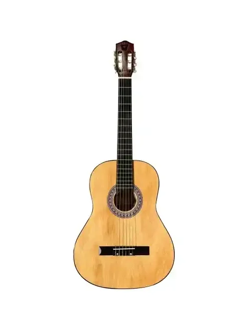 Guitarra clásica criolla de estudio Wotan 4/4 de 38 pulgadas para principiantes
