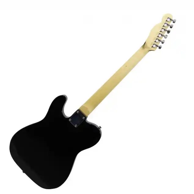 Guitarra eléctrica Wotan Forseti-BK tipo Telecaster en color negro