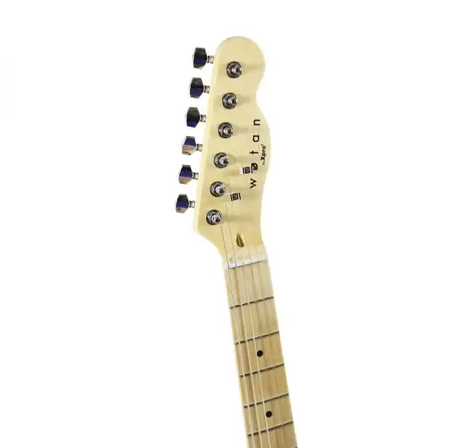 Guitarra eléctrica Wotan Forseti-BK tipo Telecaster en color negro