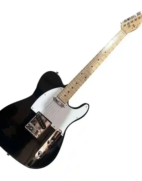 Guitarra eléctrica Wotan Forseti-BK tipo Telecaster en color negro
