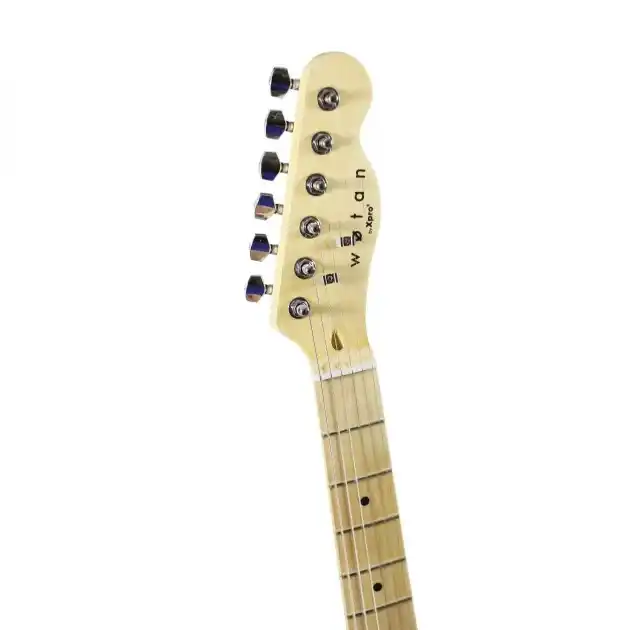 Guitarra eléctrica Wotan Forseti-V tipo Telecaster con acabado vintage sunburst