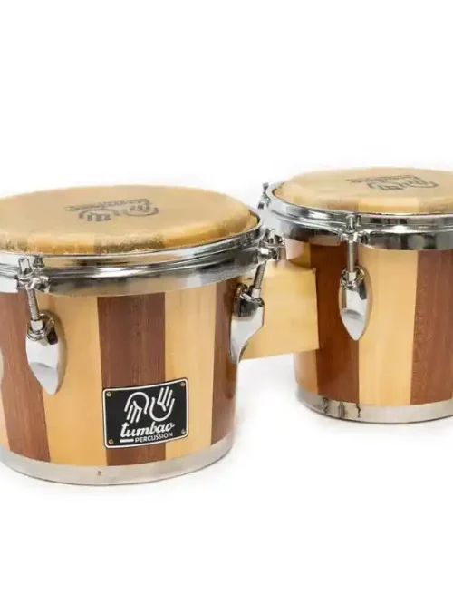 Bongo Tumbao 7+8 pulgadas con bolso deluxe, disponible en EntreMúsicos, tienda en Santiago