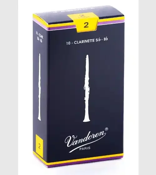 Cañas Vandoren Nº 2.0 para Clarinete Sib - Tradicionales