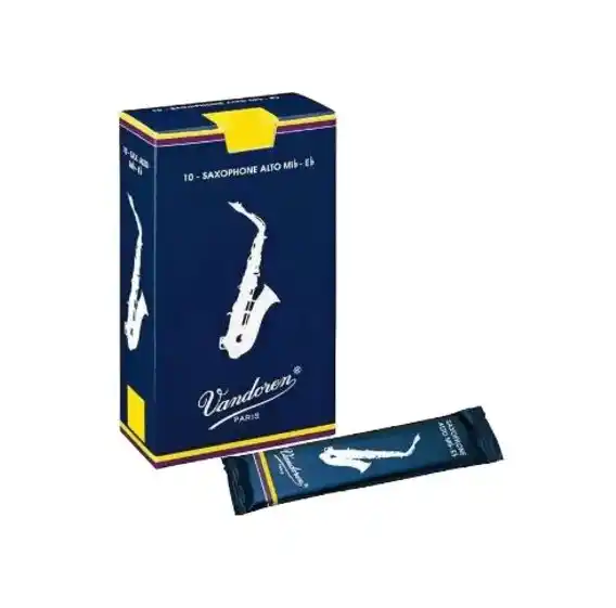 Cañas Saxo Alto Vandoren Tradicional Nº 3.0 - Unidad o Caja