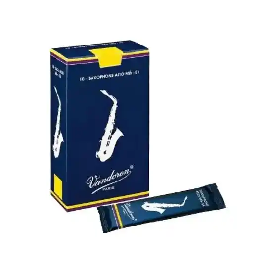 Cañas Vandoren Nº 2.0 para Saxofón Alto - Tradicionales