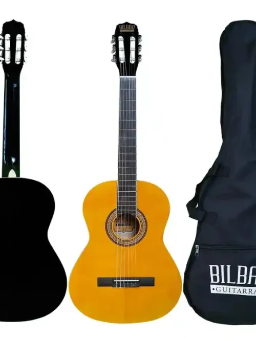 Guitarra Acústica Bilbao BIL-CAS de 39 pulgadas, ideal para principiantes, disponible en EntreMúsicos, Santiago.