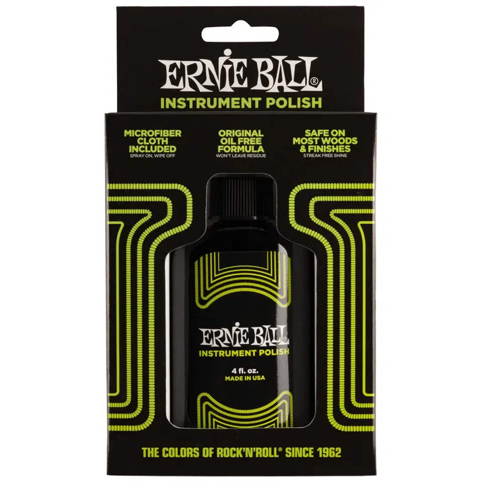 Polish Ernie Ball para instrumentos de madera con paño microfibra