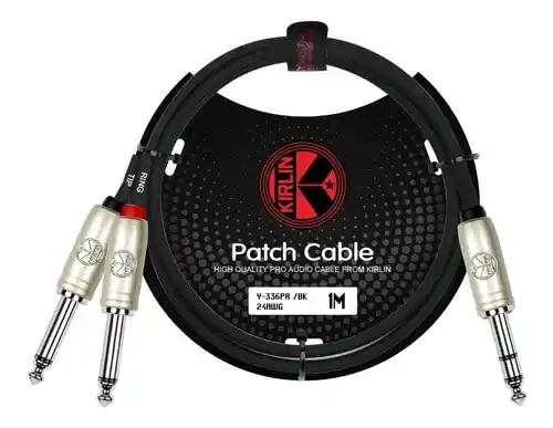 Cable Y Plug Stereo-2Plug 1M de alta calidad Kirlin