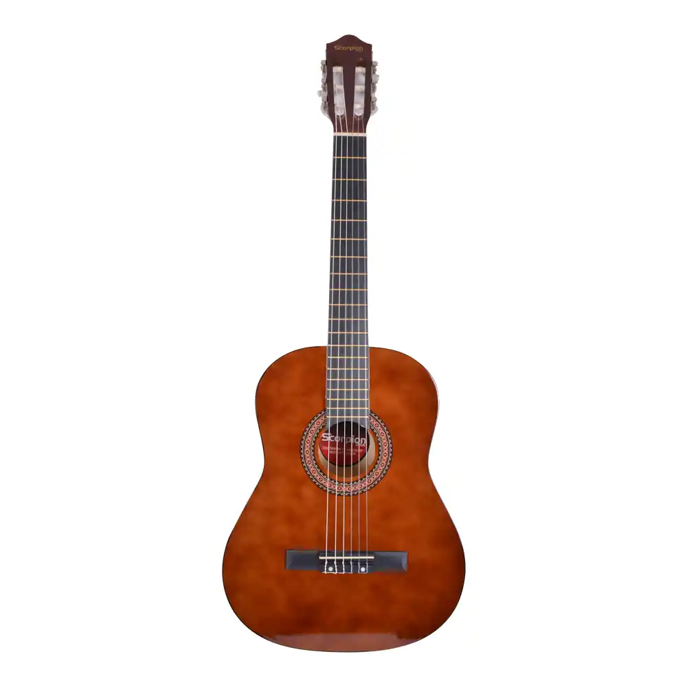 Guitarra Clásica 39 pulgadas madera Tilo con funda