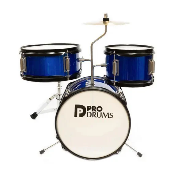 Batería infantil 3 piezas Prodrums azul