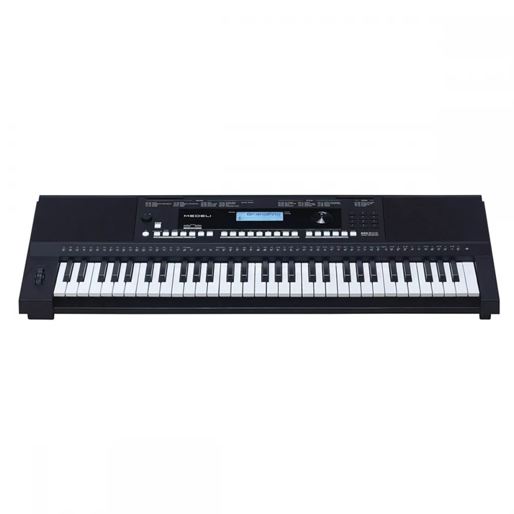 Teclado Medeli MK-300 con 633 voces, 220 estilos y polifonía de 128 notas