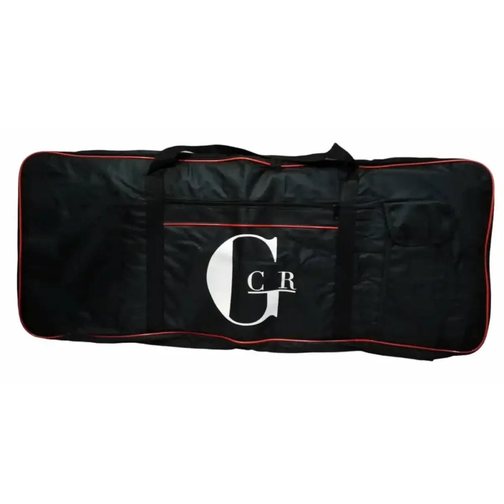 Funda acolchada para teclado 61 teclas F61-10R con bolsillos