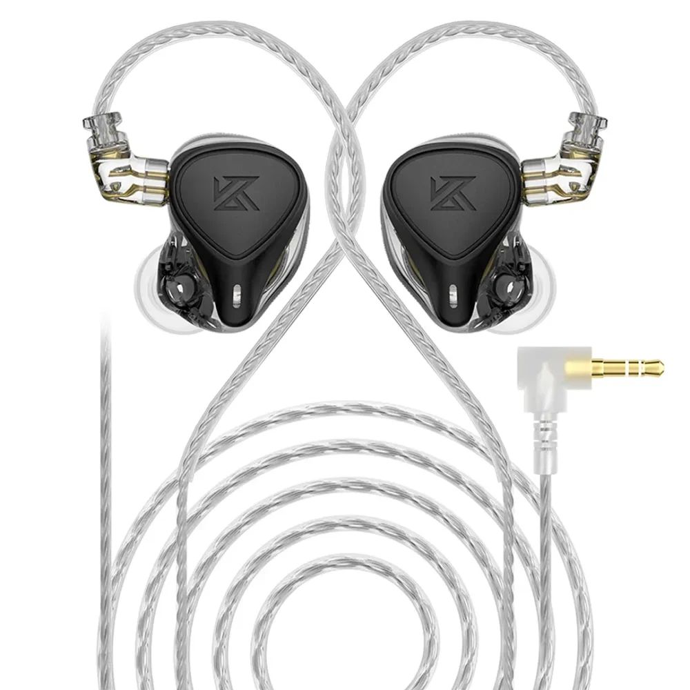 Auriculares in-ear KZ ZEX Pro con triple tecnología de altavoces y cable desmontable