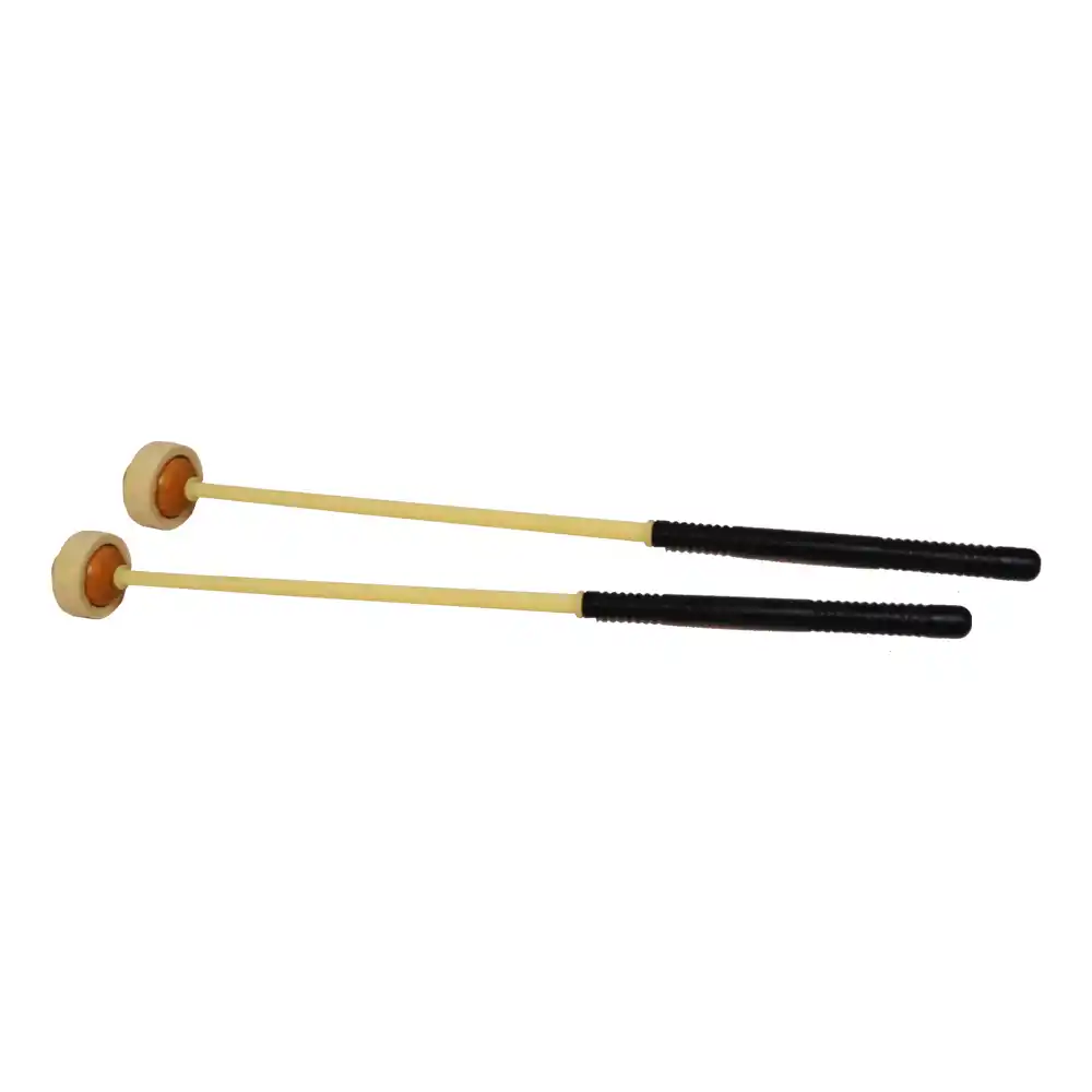 Mazos para timbal RMX con cabeza de fieltro blanco de 35 mm