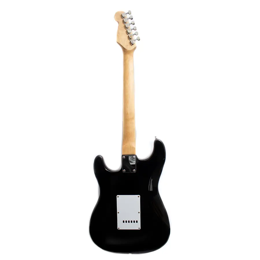Guitarra eléctrica negra tipo Stratocaster XGTR ST111-BK