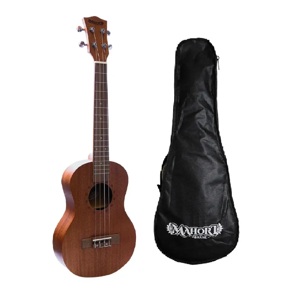 Ukelele concierto Mahori MH‑110‑C en sapele con funda