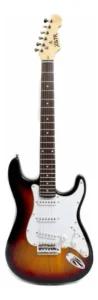 Pack guitarra eléctrica Stratocaster ST111SB Sunburst con amplificador y accesorios