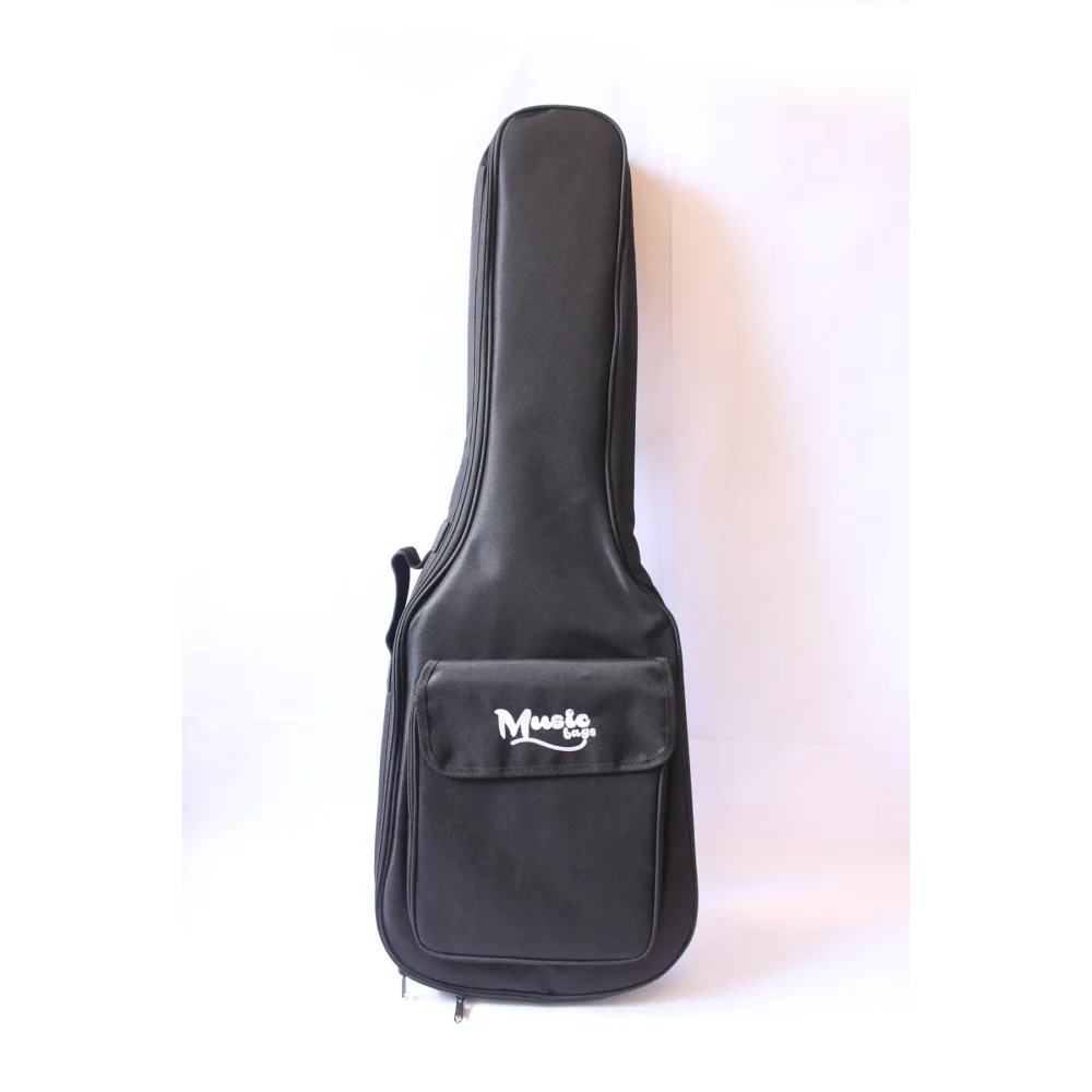 Funda para guitarra clásica acolchada 15mm de nylon negro