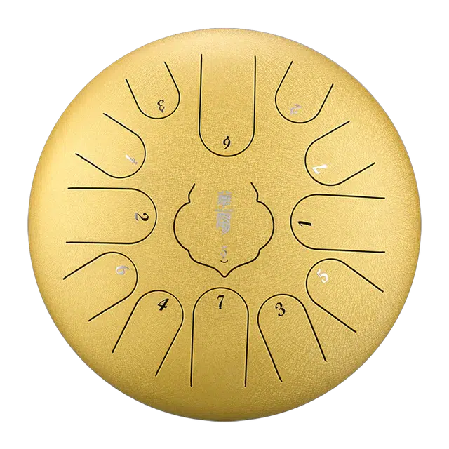 Tongue Drum acero al carbono 13 notas con funda