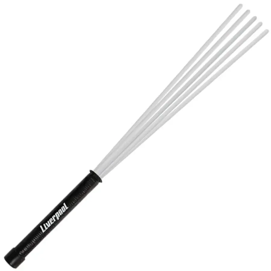 Baqueta Liverpool para tamborín con 5 puntas, ideal para samba