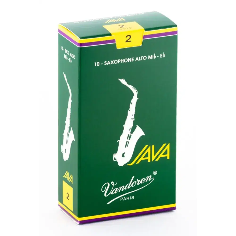 Caña Vandoren Java 2.0 para saxofón alto – máxima elasticidad sonora