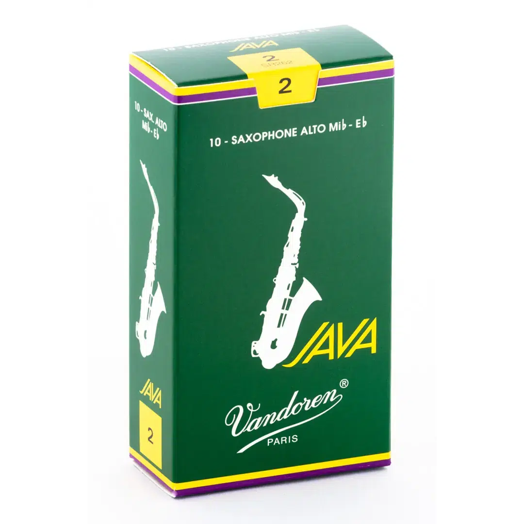 Caña Vandoren Java 2.0 para saxofón alto – máxima elasticidad sonora