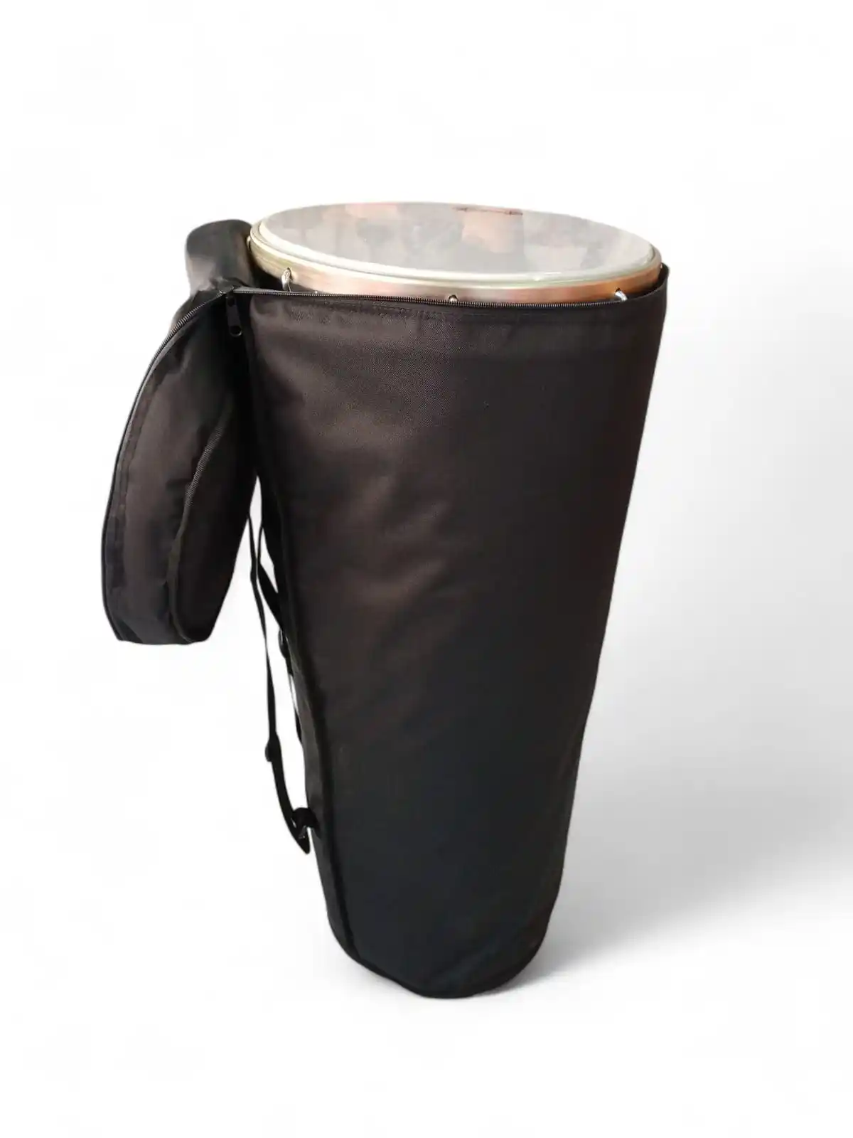 Funda nacional acolchada e impermeable para timba con tirantes tipo mochila