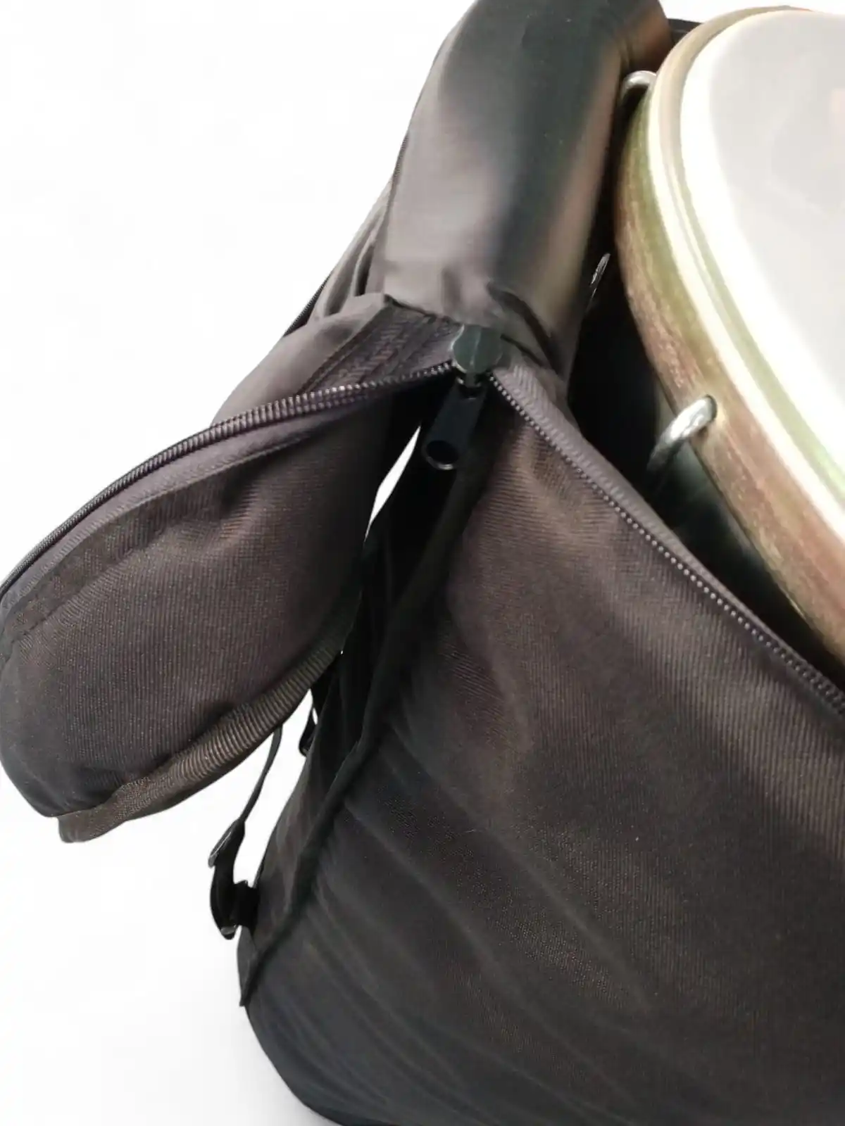 Funda nacional acolchada e impermeable para timba con tirantes tipo mochila
