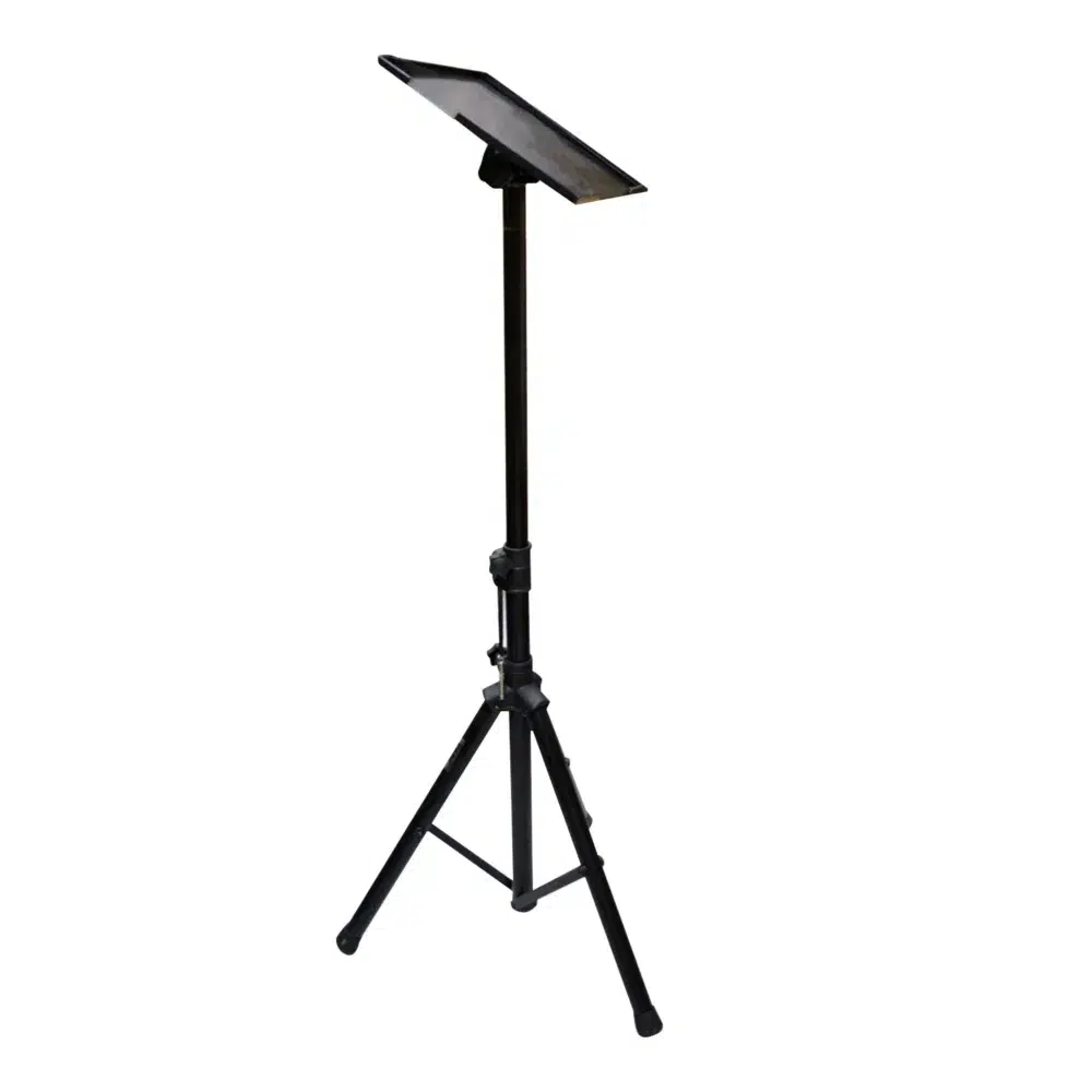 Atril RMX 371 con base tipo mesa, soporte ajustable para laptop, tablet o proyector